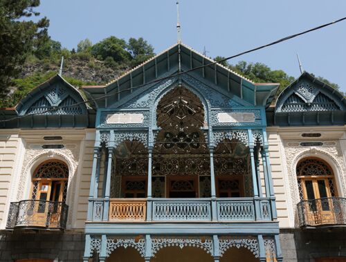 Blaues Haus Bordschomi