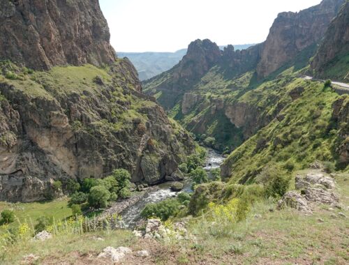 Landschaft in Georgien