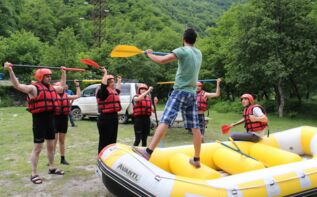 Rafting in Georgien