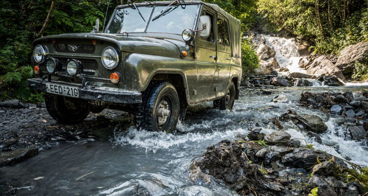 UAZ Tour in Georgien