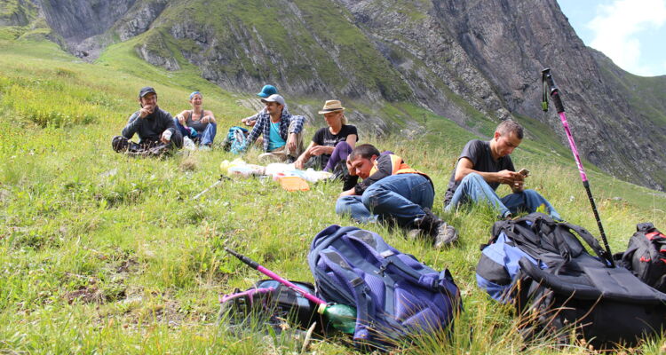 Trekking in Ratscha