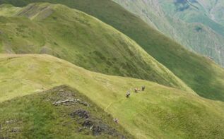 Tanie Pass Georgien Trekking