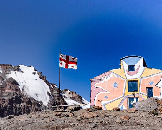Bergsteigen Georgien