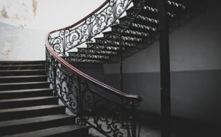 Jugendstil Treppe Tiflis Kikodze 9