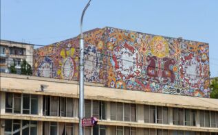 Sowjetische Mosaike Tiflis, Kulturpalast
