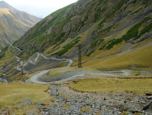 Abano Pass in Tuschetien