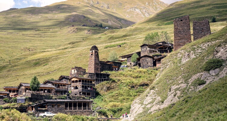 Tuschetien Trekking, Dartlo