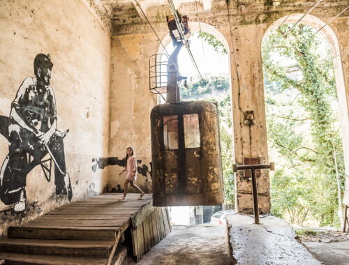 Fotoreise Georgien, Tschiatura Seilbahnstadt