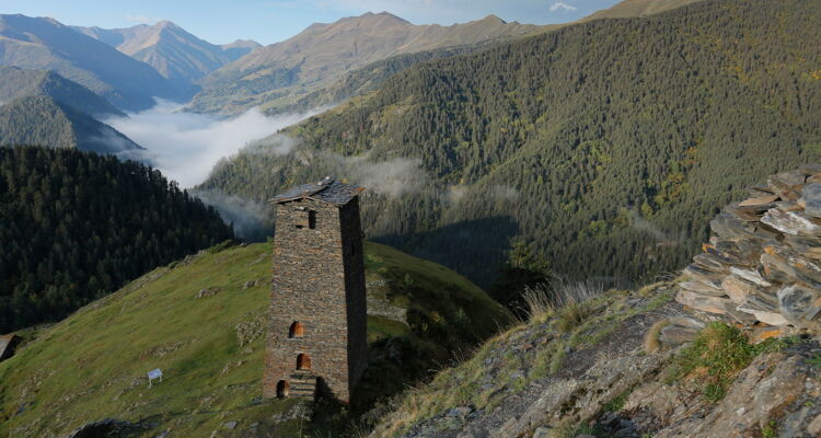 Georgien Reisen Wachturm