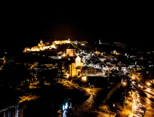 Tbilissi bei Nacht