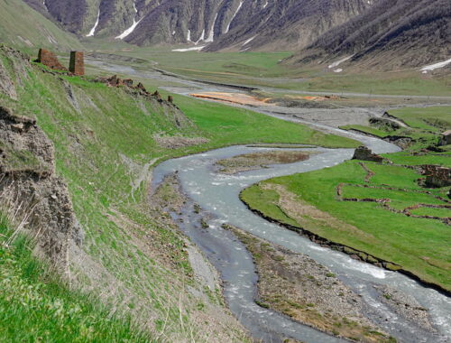 Trusso Tal Landschaft