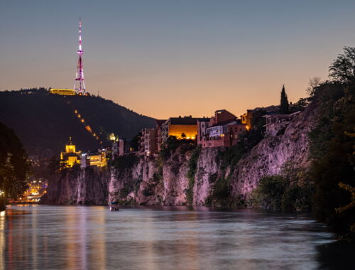 Tbilissi bei Nacht