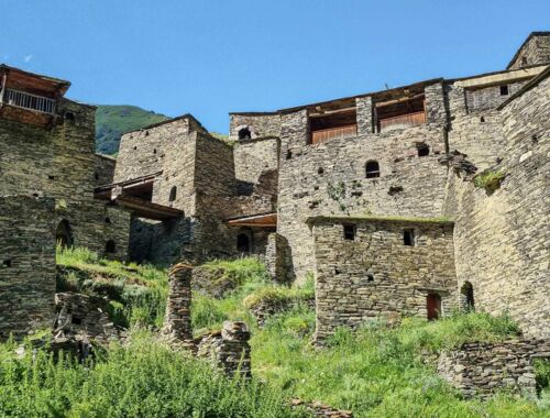 Schatili Festung in Chewsuretien