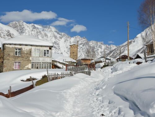 Skitour Swanetien