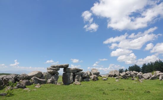 Steinkreis Dolmen Tedschissi Georgien
