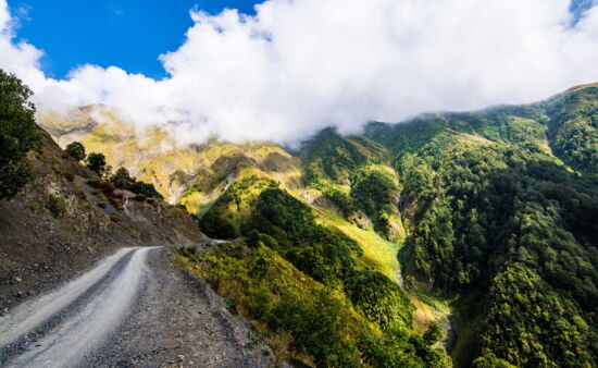 Trekking Georgien - Offroad Straße nach Tuschetien
